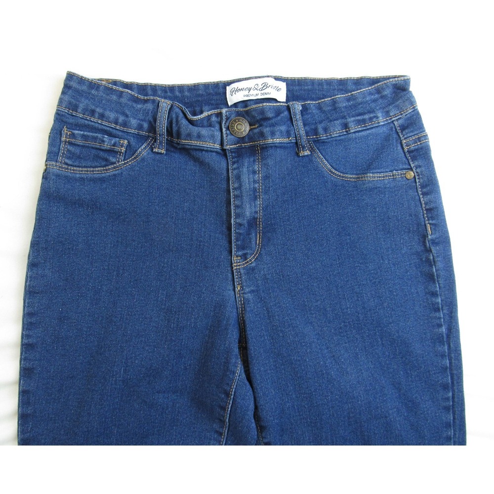 Honey & Bristle Jeans Legging Dark Wash Women's Size 6P - Picture 3 of 6